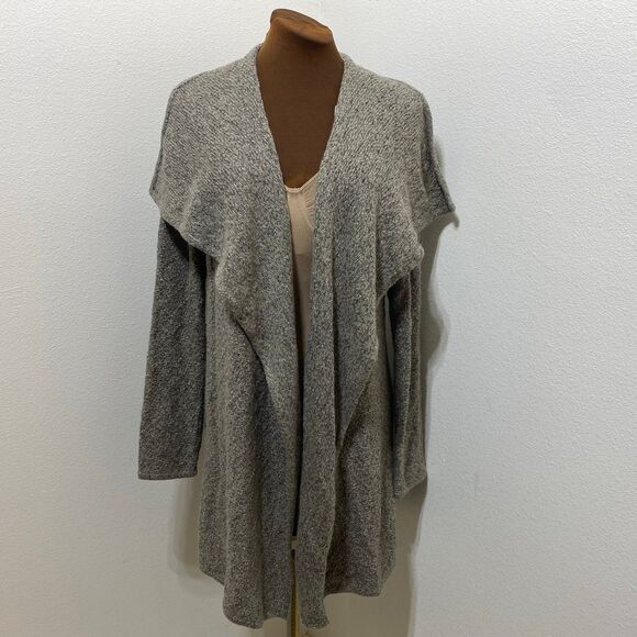 Lauren Ralph Lauren Cascading Wool Blend Cardigan Women's Size Large Petite - Picture 1 of 6